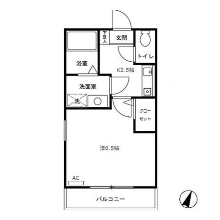 セジュール桂の物件間取画像